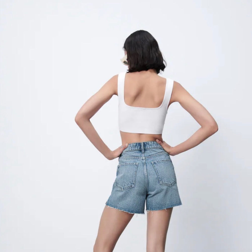 Zara Mini Denim Shorts